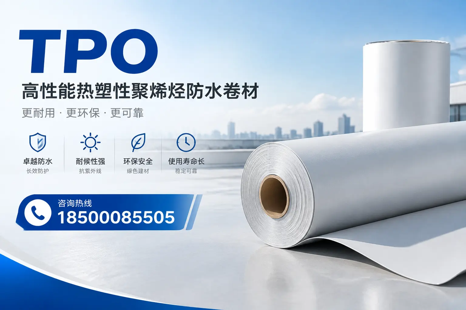 tpo与其他塑料材料的优劣对比，临高企业不可不知
